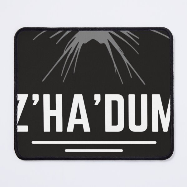 Item preview, Went To Z'Ha'Dum - Didn'T Die - Shadow Ship - Black - Sci-Fi designed and sold by HINEKAHL.