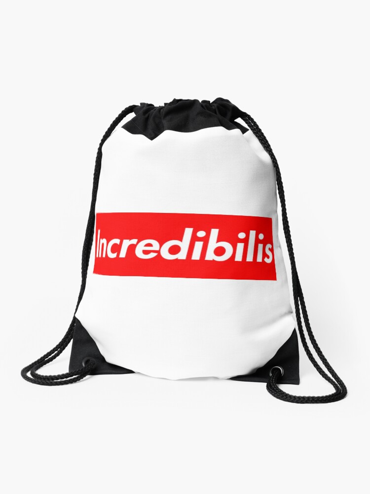 supreme drawstring backpack