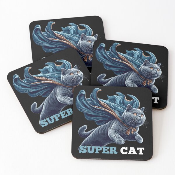 Item preview, Super cat BKH Blue gift designed and sold by Pineapple-Tree.