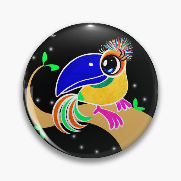 Item preview, Bird Chirping at Night designed and sold by Shirley cute art .