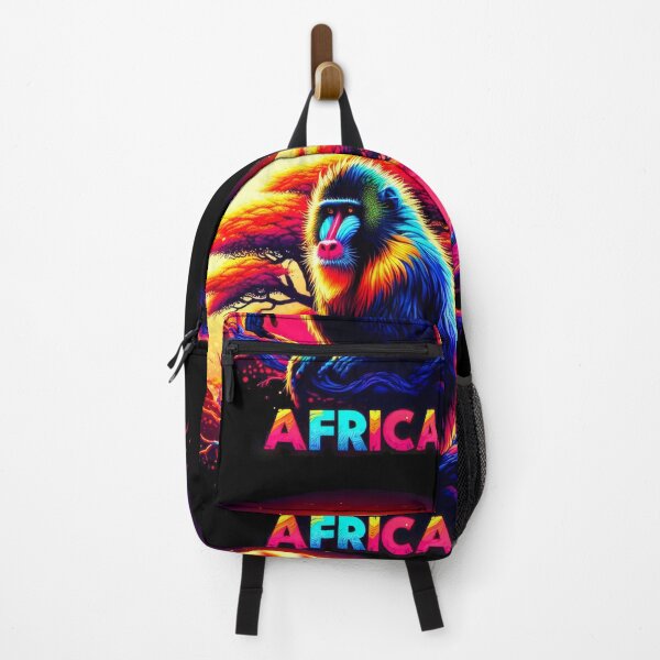 Item preview, Africa Mandrill Monkey designed and sold by NEUMANN ArtWear Boutique.