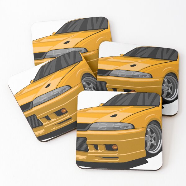 Item preview, Nissan GTR33 car vector illustration designed and sold by wisnubayuaji.