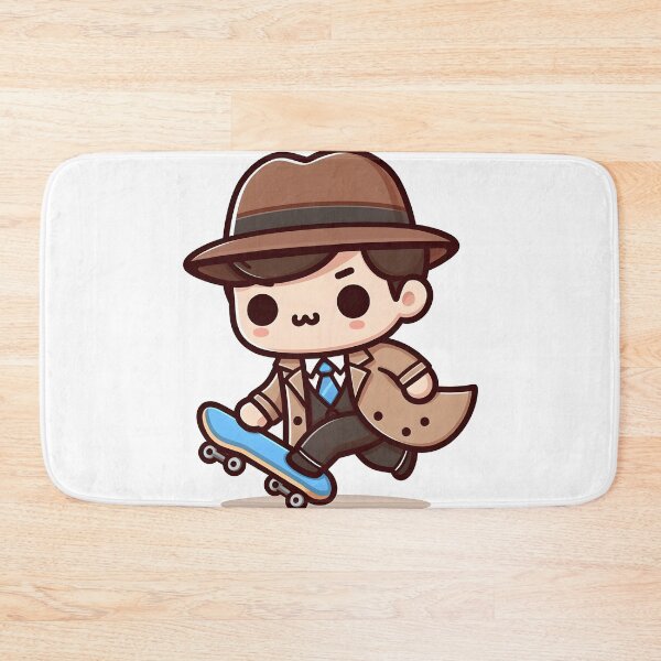 Item preview, Kawaii Detective: Skateboard designed and sold by CanvasCutie.