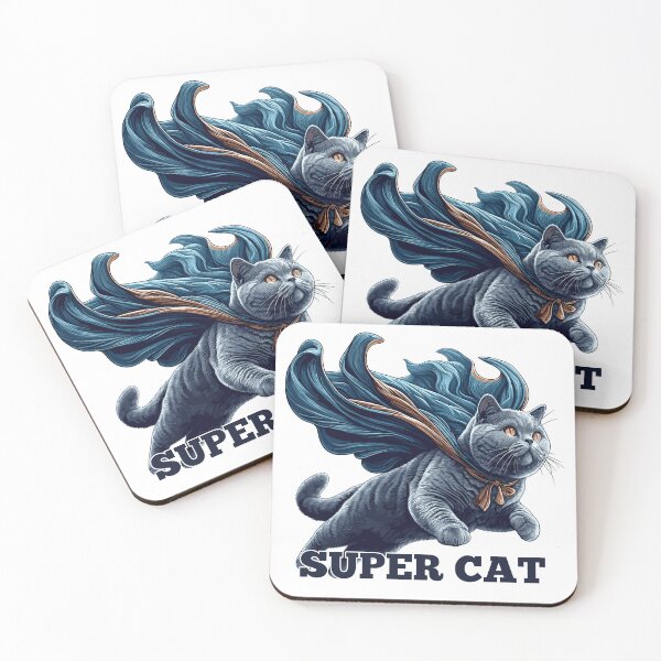 Item preview, Super cat BKH Blue gift designed and sold by Pineapple-Tree.