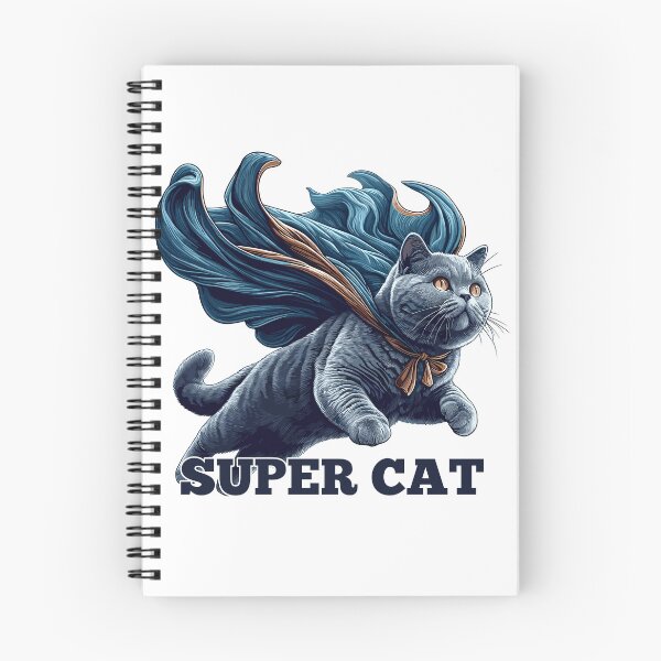 Item preview, Super cat BKH Blue gift designed and sold by Pineapple-Tree.