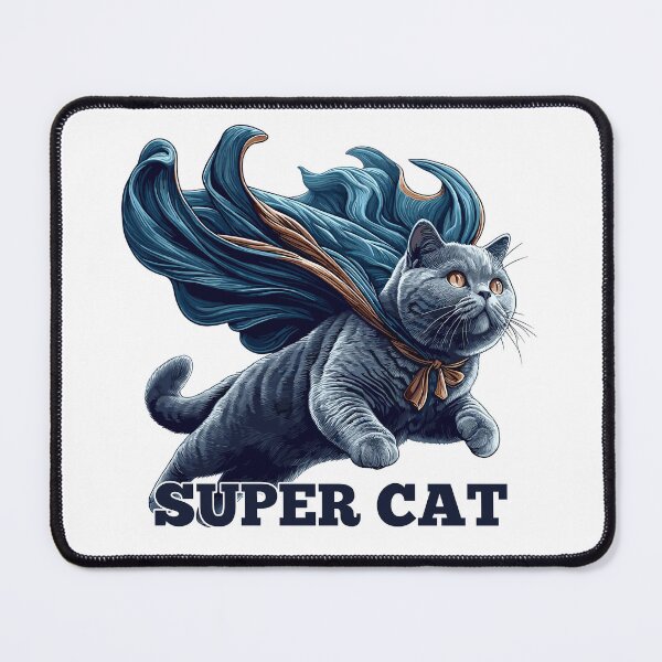 Item preview, Super cat BKH Blue gift designed and sold by Pineapple-Tree.