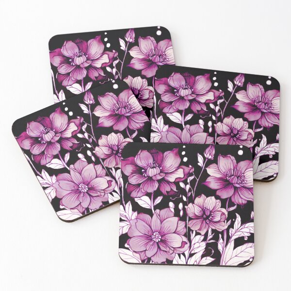 Item preview, Dahlia pink designed and sold by Flowersonstuff.