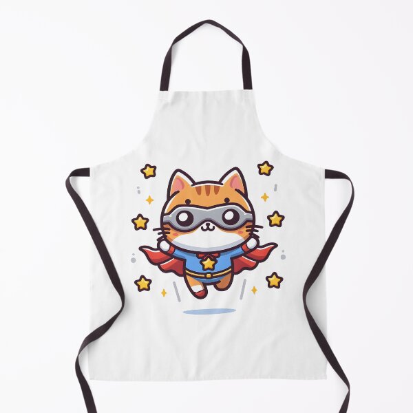 Item preview, Kawaii Cat With Superhero Cape designed and sold by CanvasCutie.