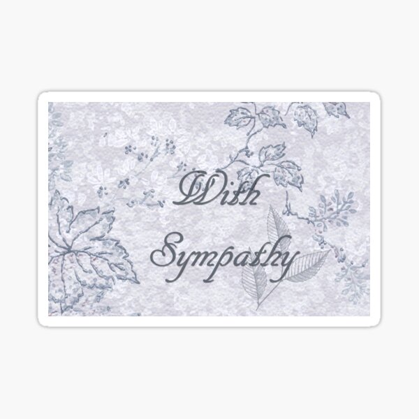 Sympathy Stickers 12x12 Sheet by Ella & Viv