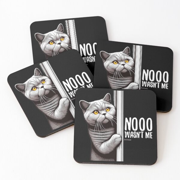 Item preview, No I wasn't BKH Blue cat gift designed and sold by Pineapple-Tree.