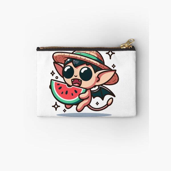 Item preview, Kawaii Dynamic Imp With Sun Hat designed and sold by CanvasCutie.