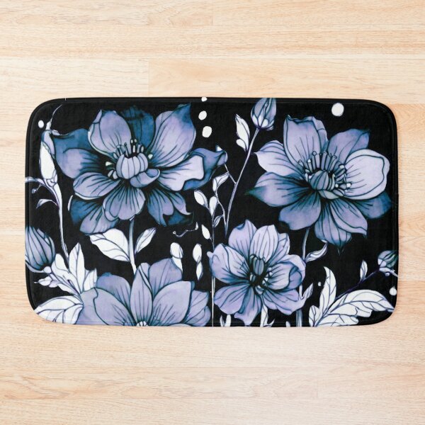 Item preview, Dahlia blue designed and sold by Flowersonstuff.