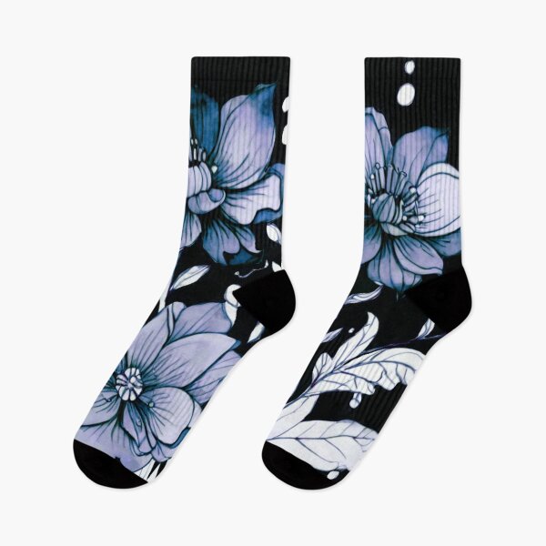 Item preview, Dahlia blue designed and sold by Flowersonstuff.