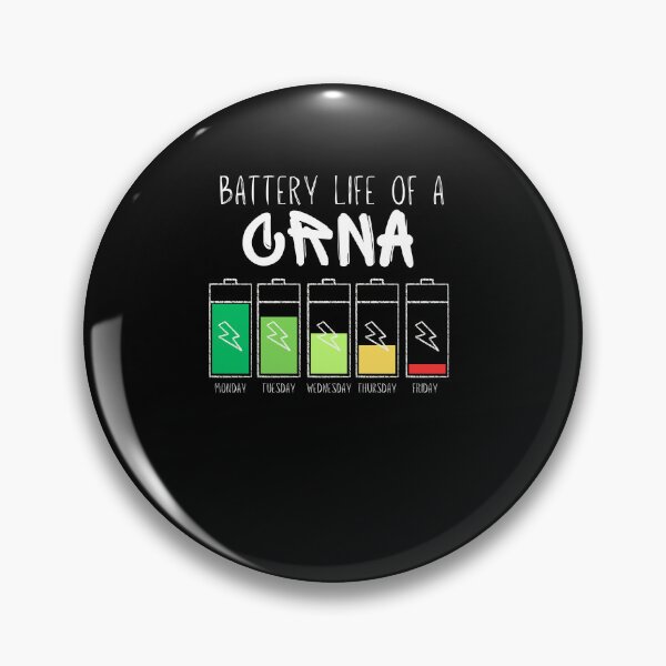 Item preview, Battery Life Energy of a CRNA Funny CRNA Anesthesia Design designed and sold by Buckanesthesia.