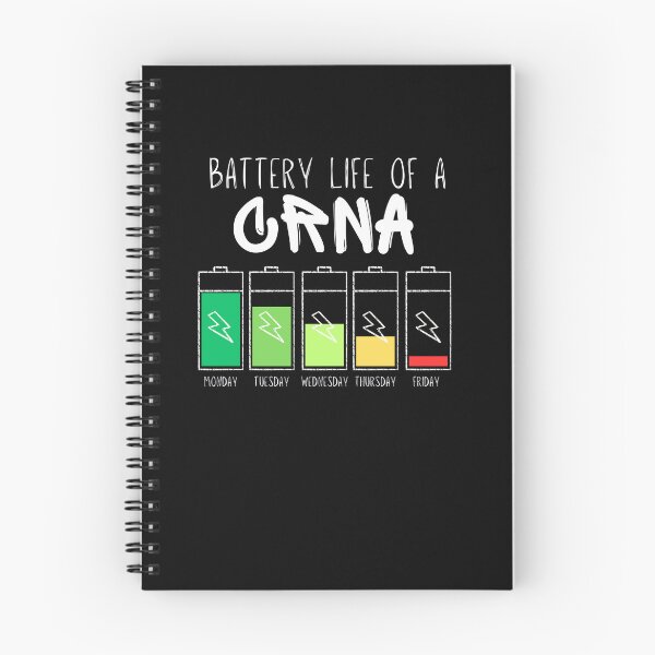 Item preview, Battery Life Energy of a CRNA Funny CRNA Anesthesia Design designed and sold by Buckanesthesia.