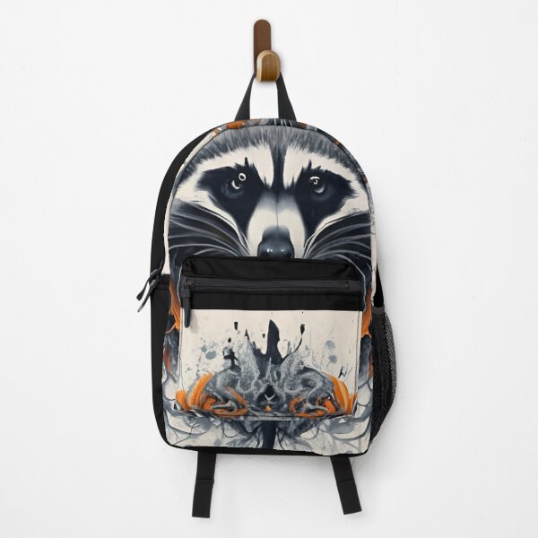 Item preview, Mutated Angry Raccoon: Mesmerizing Minimalist Ink Artwork designed and sold by DistincTee.