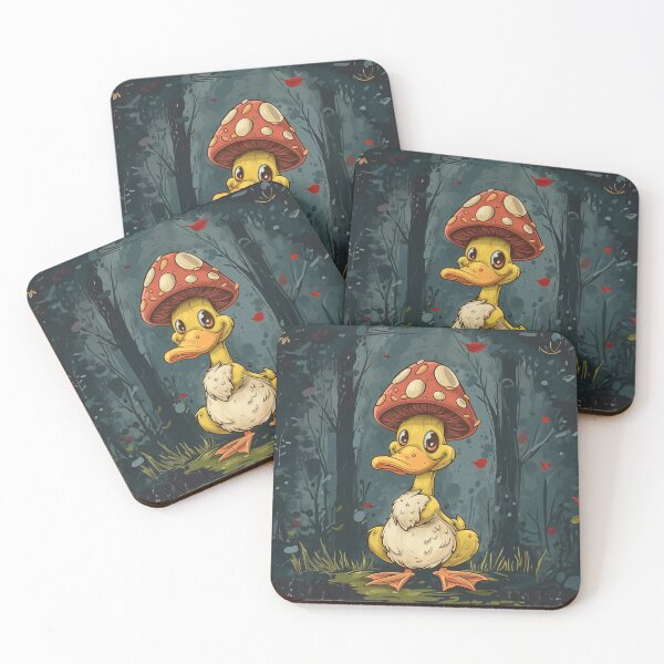 Item preview, Toadstool phone cover with duck designed and sold by dkl4u.