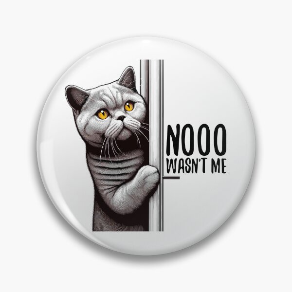 Item preview, No I wasn't BKH Blue cat gift designed and sold by Pineapple-Tree.