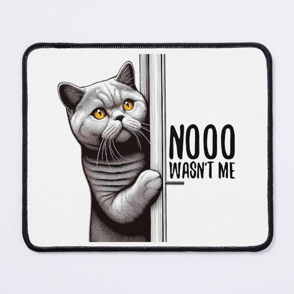 Item preview, No I wasn't BKH Blue cat gift designed and sold by Pineapple-Tree.