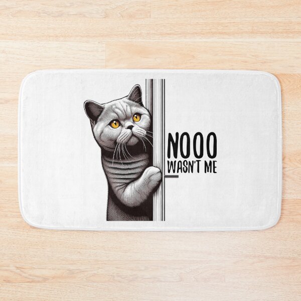 Item preview, No I wasn't BKH Blue cat gift designed and sold by Pineapple-Tree.