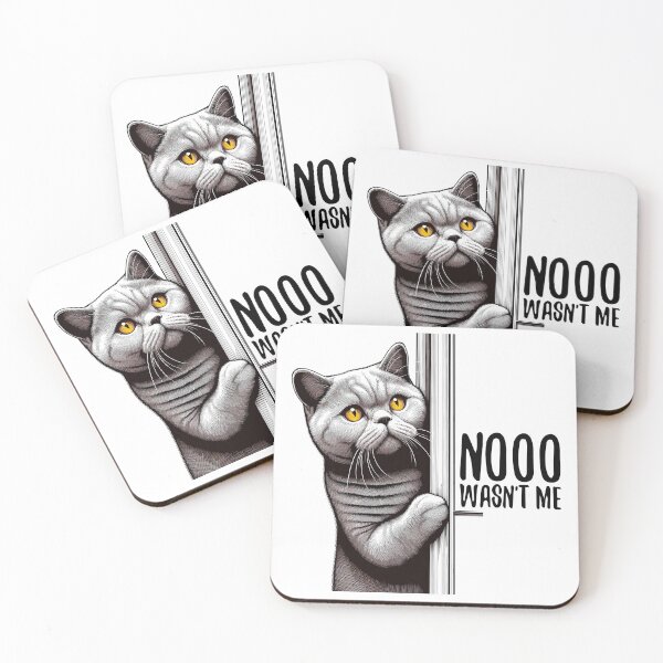 Item preview, No I wasn't BKH Blue cat gift designed and sold by Pineapple-Tree.