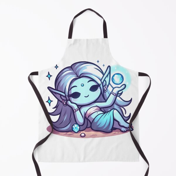 Item preview, Kawaii Enchanting Troll With Glowing Crystal designed and sold by CanvasCutie.