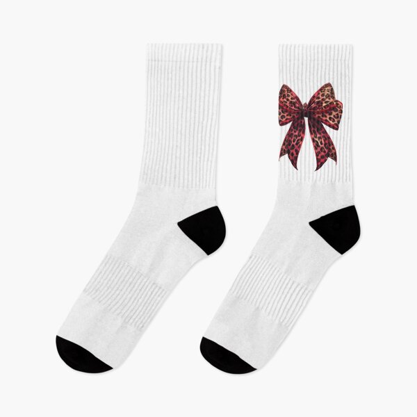 Item preview, Aesthetic Cute Red Leopard Print Bow designed and sold by DigitalLegends1.