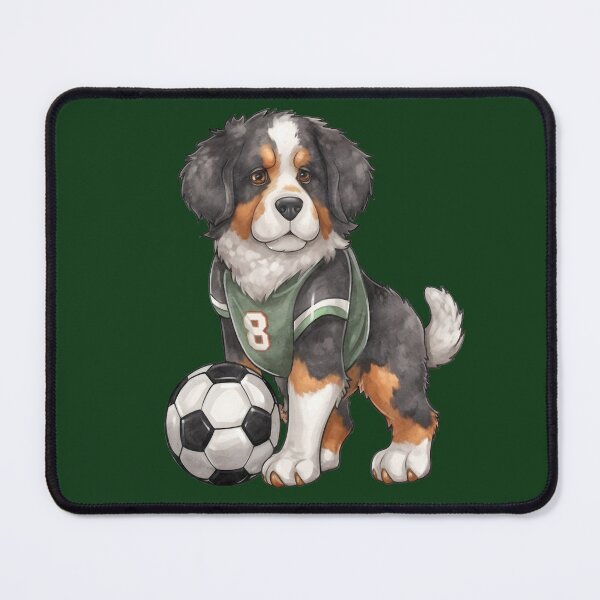 Item preview, Cute Dog playing soccer! designed and sold by fribabywonder.