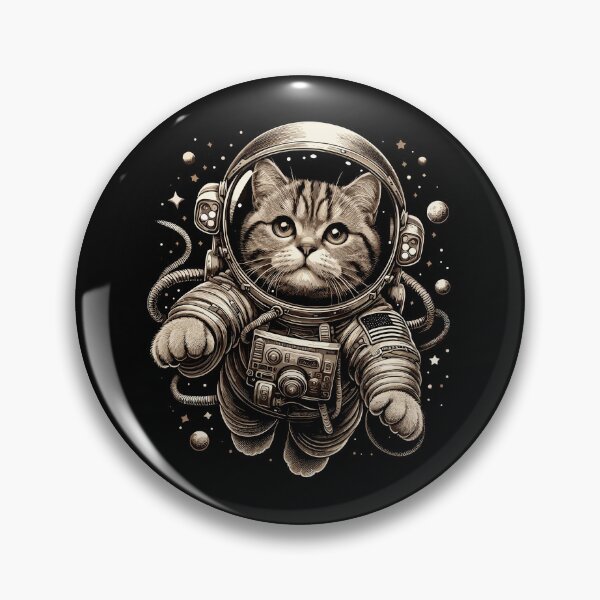 Item preview, Astronaut BKH tabby gift designed and sold by Pineapple-Tree.