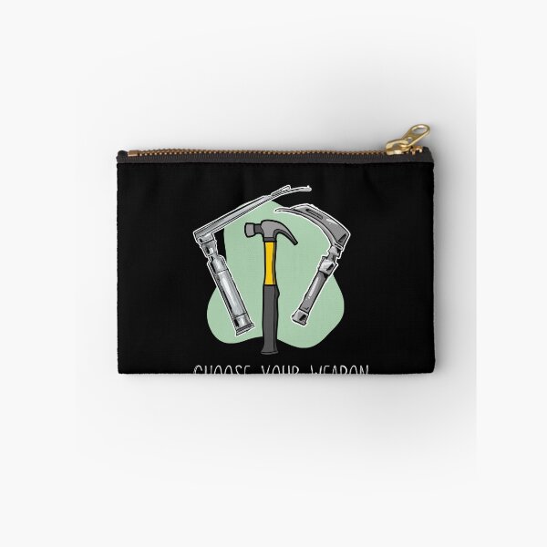 Item preview, Choose Your Weapon Funny CRNA Anesthesia Design designed and sold by Buckanesthesia.