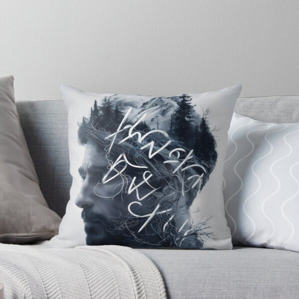 Item preview, Dark Fantasy Art Silhouette With Mountains And Trees designed and sold by HobbiesPrints.