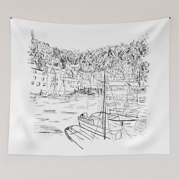 Item preview, Polperro Cornwall  designed and sold by lafagearts.