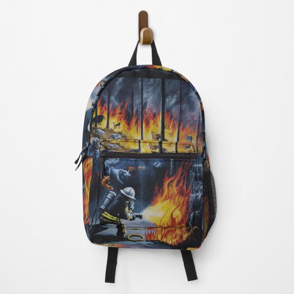Item preview, Firefighter Stencil Graffiti designed and sold by Bomax121.