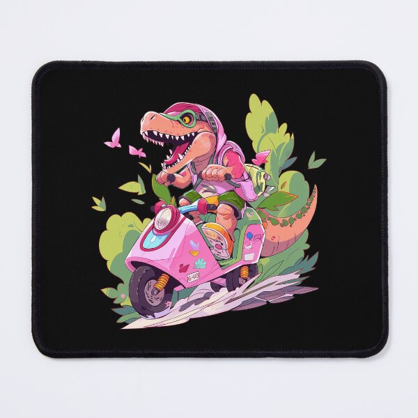 Item preview, dinosaur raptor riding motor bike designed and sold by maniabx.