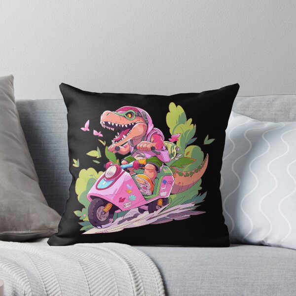 Item preview, dinosaur raptor riding motor bike designed and sold by maniabx.