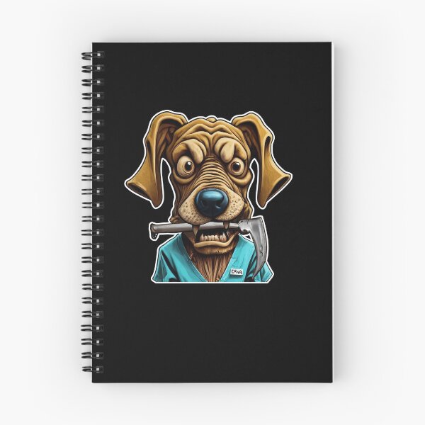 Item preview, Dog Holding laryngoscope Anesthesiologist Funny CRNA Anesthesia Design designed and sold by Buckanesthesia.