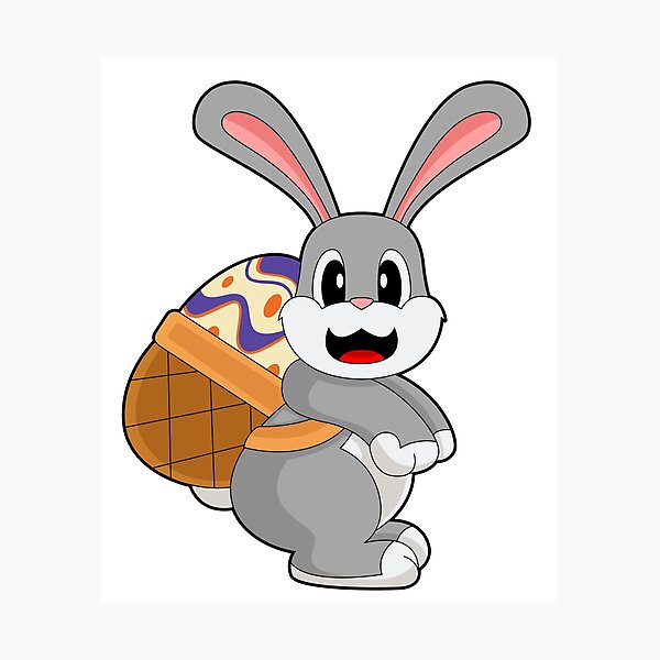 Artikelvorschau, Hase Ostern Osterei Korb entworfen und verkauft von Snabdesign84.