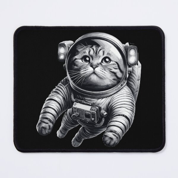 Item preview, Astronaut spaceman BKH tabby gift designed and sold by Pineapple-Tree.
