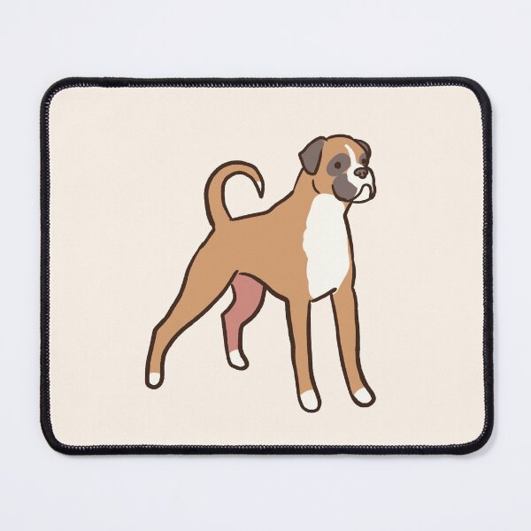 Item preview, Cute boxer dog illustration designed and sold by Mayarart.