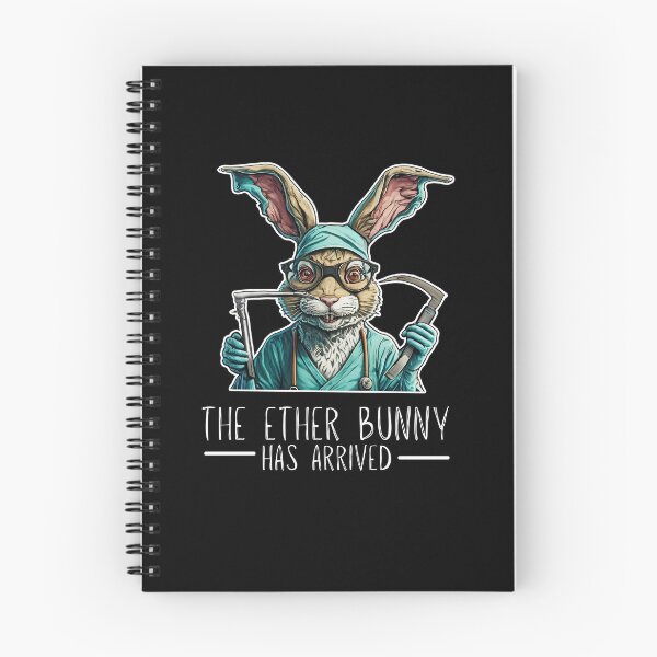 Item preview, Ether Bunny Easter Bunny Anesthesiologist Funny CRNA Anesthesia Design designed and sold by Buckanesthesia.