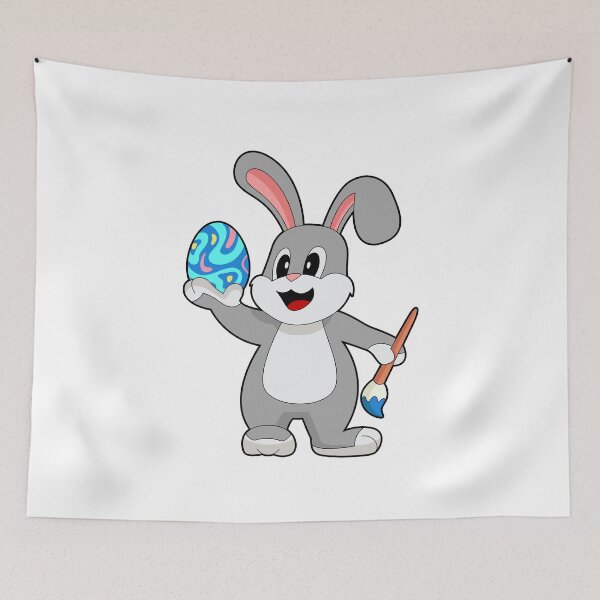 Item preview, Rabbit Easter Painting designed and sold by Snabdesign84.