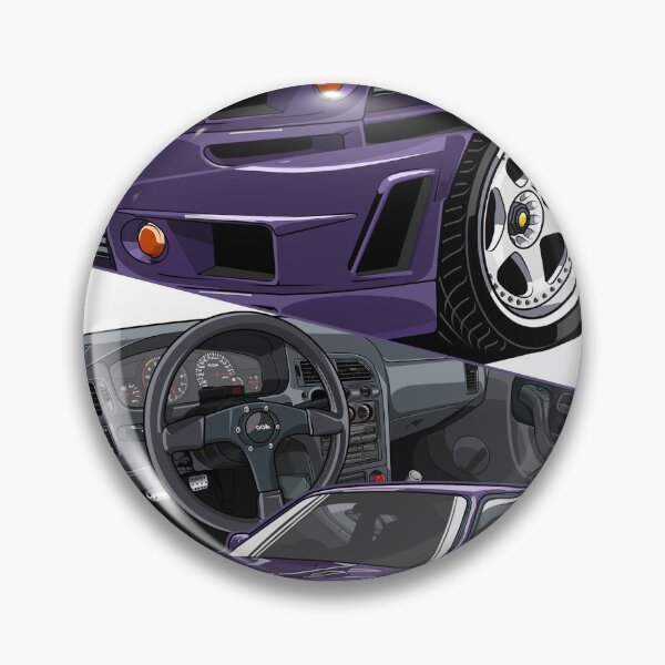Item preview, Deep Purple of Nissan Skyline R33 designed and sold by zaki hamdani.