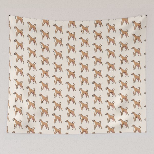 Item preview, Cute boxer dog illustration  designed and sold by Mayarart.