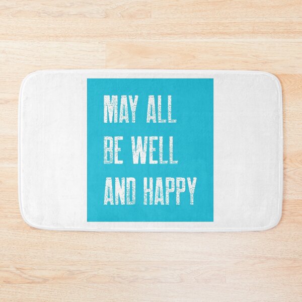 Item preview, May All Be Well And Happy Metta Loving Kindness Vipassana Meditation designed and sold by GraTEEtude.