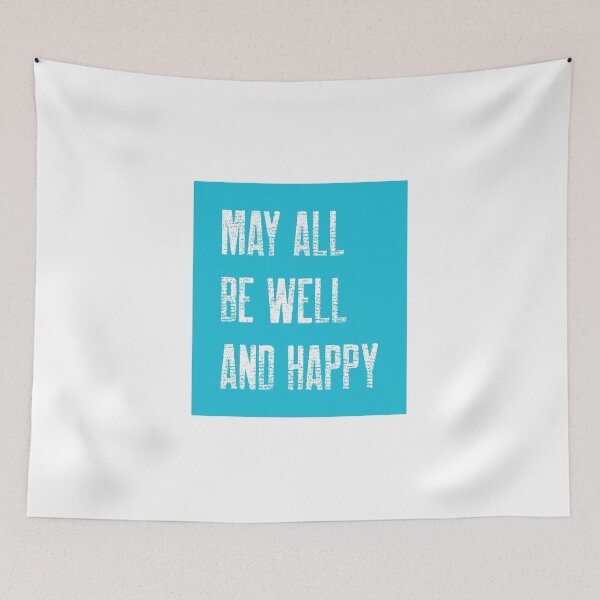 Item preview, May All Be Well And Happy Metta Loving Kindness Vipassana Meditation designed and sold by GraTEEtude.