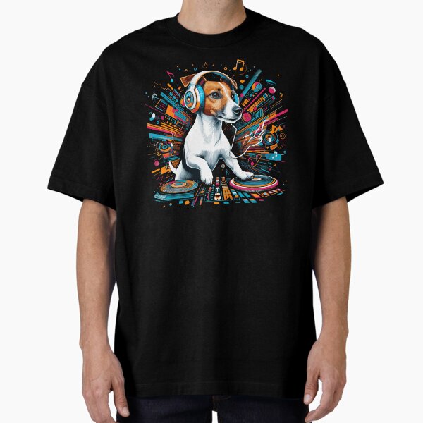 Item preview, Jack Russell Terrier DJ Music Gift designed and sold by Pineapple-Tree.