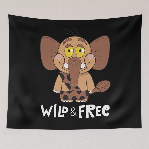 Item preview, The Cute Kawaii Wild and Funny Adventures of the Woolly Mammoth: A Prehistoric Tale of Nature, Extinction, and Cavemen designed and sold by artworkathome.