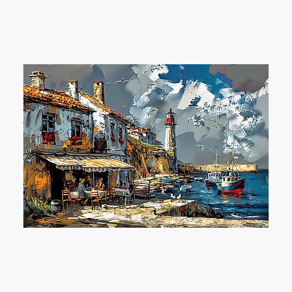 Item preview, Quayside cafe designed and sold by Brian Tarr.