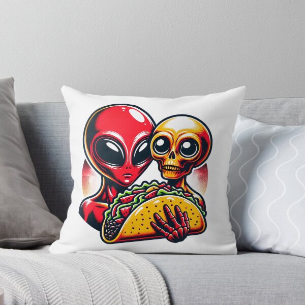 Item preview, Aliens and Tacos designed and sold by PeelZinc.