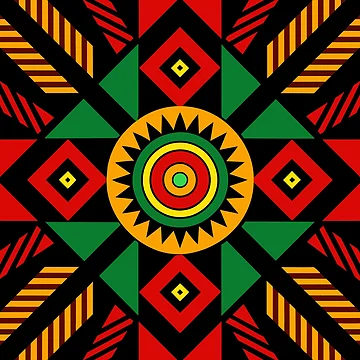 Artwork thumbnail, African Ankara Pattern by patterncrow
